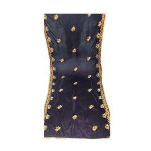 Chales de terciopelo Últimos diseños de alta calidad para mujeres \ Fabricado en Pakistán Para la venta a un costo muy económico Transpirable - Product Image 4