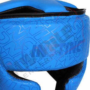 Protège-tête de kickboxing en cuir léger INSTINCT OEM, équipement de sécurité respirant, protection pour les jeunes et les adultes, taekwondo, boxe, sports - Product Image 3