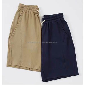 กางเกงขาสั้นลำลองผู้ชายปี 2024 สกรีนโลโก้ได้ ทรงโอเวอร์ไซส์ ผ้าฝ้ายแท้ 100% คุณภาพดี - Product Image 5