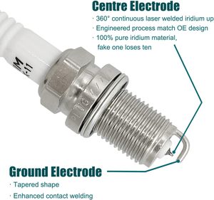 Pièces de <span class=keywords><strong>voiture</strong></span> Jeep Bougie d'allumage MS851552 BKR6EIX-11 4106129 SP00441 pour Jeep Patriot Compass Dodge Caliber Journey Chrysler Sebring - Product Image 4