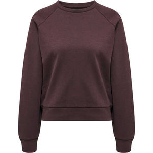 เสื้อสเวตเตอร์เปิดไหล่โอเวอร์ไซส์สำหรับผู้หญิงมีฮู้ดคอกลมทรงหลวมแขนยาวแบบสวมหัว - Product Image 6