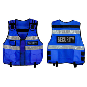 Chaleco de Seguridad Reflectante de Alta Visibilidad, 100% Algodón, Impermeable, con Cremallera Delantera, Logotipo Personalizado y Diseño Unisex - Product Image 1
