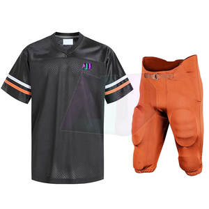 Uniforme de Fútbol Americano Personalizado con Tela Transpirable, Manga Corta y Ajuste Superior para un Movimiento Atlético Mejorado - Product Image 1