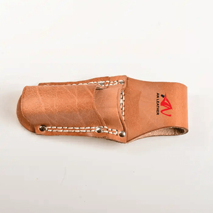 Bolsa de herramientas personalizada de cuero de alta calidad Bolsa de herramientas con cinturón con 2 bolsillos - Product Image 3