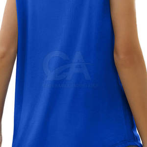Latest Design Wholesale Price Women Tank Top Made in Best <b>Material</b> Breathable Women Tank Top - Product Image 6