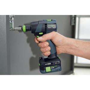 Taladro Inalámbrico Festool TXS 12 2,5-Plus de 12V con 2 Baterías, Cargador y Estuche - Product Image 3