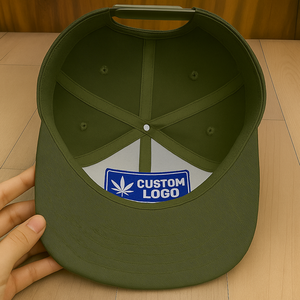 Vietnam Casquettes de baseball imperméables 6 panneaux OEM réglable en coton nylon polyester tout tissu avec logo personnalisé pour tous les âges - Product Image 4