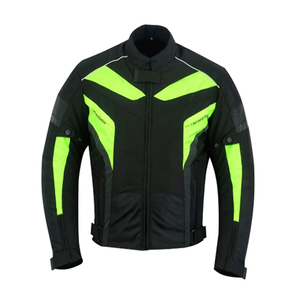 Top Notch hombres verano/invierno Cordura textil motocicleta chaqueta rojo negro a prueba de viento impermeable transpirable secado rápido Touring - Product Image 3