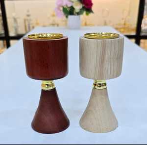 ชุดเครื่องหอมตกแต่งบ้านแบบตั้งโต๊ะ  กระถางธูปโลหะ  สำหรับใส่บาคูร์  ชุด 2 ชิ้น  ราคาขายส่ง - Product Image 1