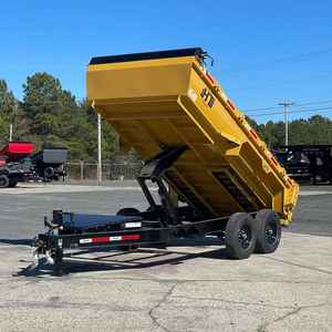 Remorque à benne hydraulique agricole de 9 tonnes avec engrenage et composants de moteur pour tracteurs de l'industrie de la construction - Product Image 2