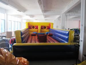 Parcours de bungee gonflable et arène de combat, deux en un, arène sportive - Product Image 3