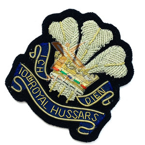 Venta directa de fábrica de insignias bordadas a mano hechas en Pakistán, insignias bordadas a mano para prendas de vestir - Product Image 3