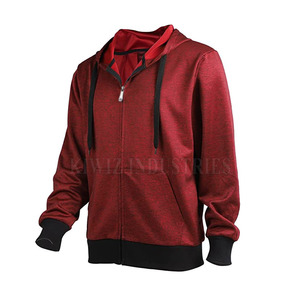 เสื้อฮู้ดมีซิปสำหรับผู้ชายชุดออกกำลังกาย - Product Image 2