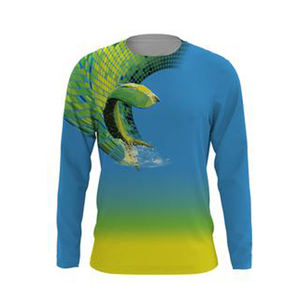 Sweats à capuche de chemise de pêche UV personnalisés avec impression de logo numérique vêtements de pêche - Product Image 4