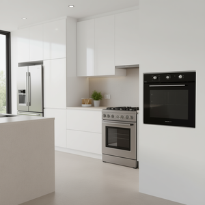 RIFLEXO Gfx62Bk S3 Glossy Black Class a Built-in <b>Oven</b> 64Lt Capacity 60cm Width - Product Image 3