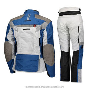 Dernier modèle de combinaison de moto en Cordura pour hommes Combinaison de moto en Cordura Pantalon et veste de moto Combinaison de pluie pour suite de course - Product Image 3