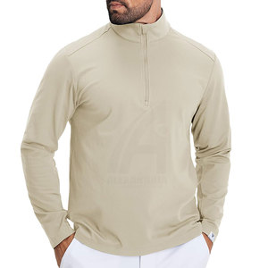 Pull à col montant, manches longues, respirant, confortable, en spandex et polyester - Product Image 2