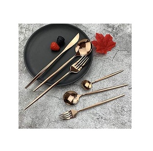 Vajilla de lujo, juego de cubiertos de acero inoxidable para cocina y restaurante, gran oferta - Product Image 6