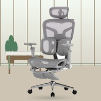 Chaise de bureau ergonomique à dossier haut T9 avec soutien lombaire dynamique et assise profonde, idéale pour usage commercial