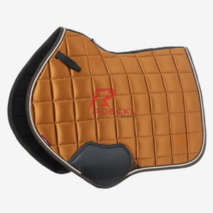 Almohadilla de sillín de caballo inglés de alta calidad al por mayor, forro suave, tela transpirable duradera, diseño cómodo, almohadilla de sillín perfecta - Product Image 1