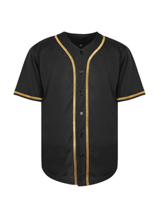 Maillot de baseball personnalisé OEM pour hommes, vêtements de sport respirants avec broderie de logo et appliques cousues, uniformes durables - Product Image 2