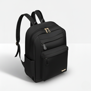 Fashionable On-Campus <b>Backpack</b> Water-Resistant Oxford Material <b>Strap</b> Carrying System Zipper for Daily Travel Outdoor Adventures - Product Image 3