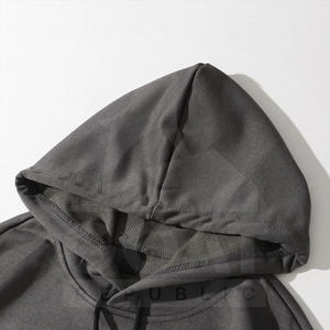 Sudadera con Capucha Personalizada con Logotipo de Diamantes de Imitación, Fabricación OEM, Sudadera para Hombre, 100% Algodón, Forro Polar, Moda de Invierno, GOAT REPUBLIC SPORTS, Ropa Urbana - Product Image 5