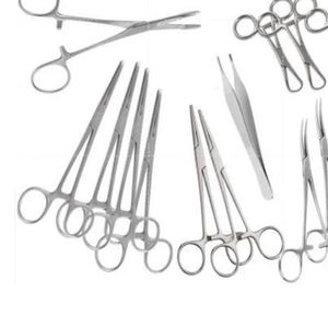 Instrumental Quirúrgico Manual de Acero Inoxidable Personalizado de Alta Calidad, Juego Quirúrgico Básico Completo, Reutilizable, con Certificación CE - Product Image 3