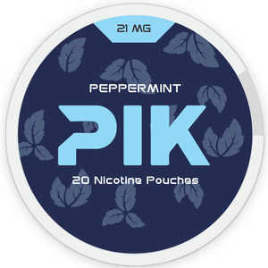 Sachets buccaux PEPPERMINT Snus, saveur menthe fraîche, sachets énergétiques pour les voyages, le bureau et la maison, au meilleur prix - Product Image 1