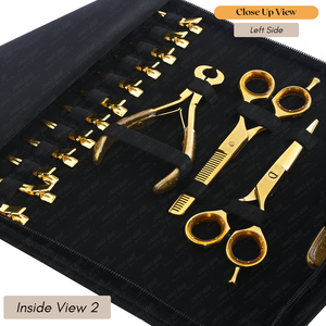 Kit de extensión de cabello de salón profesional, mandíbula curvada, resistente, microperlas, cierre y abridor, maquinilla de afeitar Adelgazante y tijera de acero inoxidable - Product Image 6