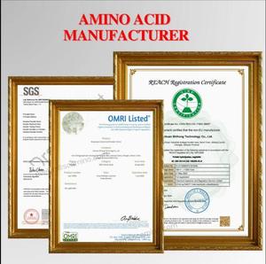 Proteína hidrolizada 50% Aminoácido líquido 500G/L Alcance OMRI listado - Product Image 5