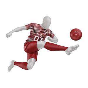 Ensemble de vêtements de football personnalisés en gros, uniformes, nouveau design, maillot de football pour hommes, maillots de football en polyester à séchage rapide, ensemble de maillots de football pas cher - Product Image 2