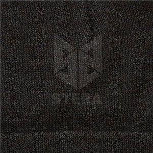 Vente en gros de bonnets d'hiver unisexes en coton biologique respirant et imperméable avec design personnalisé - Product Image 6