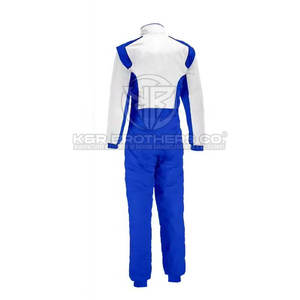 Traje de carreras de Go Kart impermeable Protección de cuerpo completo con cremallera frontal y puños ajustables - Product Image 6