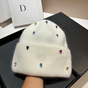 Unisex moda Otoño/Invierno gorros de punto cálido 100% acrílico transpirable impermeable tejido a mano sublimación impresa Casual - Product Image 4