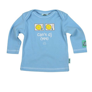Lazy Baby no puede Dj todavía, camisetas para bebé - Product Image 1