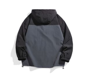 Wholesale Custom Design <b>Men's</b> <b>Lightweight</b> Nylon Windbreaker <b>Jacket</b> Breathable and Waterproof <b>for</b> Outdoor Wear - Product Image 4