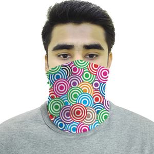 Logo personnalisé 100% polyester microfibre cache-cou visage tube bandana pour un usage quotidien image élégante caractéristique du tissu - Product Image 3