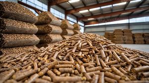 Granulés de bois premium du Vietnam, combustible biomasse en forme de cylindre, 8% d'humidité, diamètre 6/8mm, pour chauffage industriel, export, vente en gros, OEM - Product Image 2
