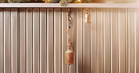 Campanas de vaca rústicas Vintage hechas a mano, decoración colgante de pared de hierro forjado con acabado de aluminio, adornos de jardín de la suerte