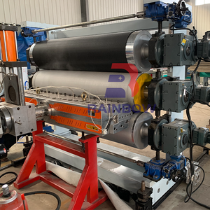 TPE TPV TPR PVC tự động xe chân Mat tấm nhựa Spike trở lại mô hình đùn Máy làm - Product Image 4