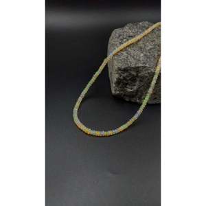 Yellow Ethiopian <b>Opal</b> Crystal <b>Necklace</b> - Product Image 4