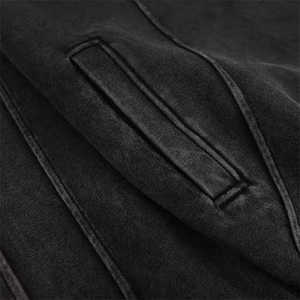 Sweat à capuche pour hommes 100% coton délavé à l'acide Design unique Meilleure vente Vêtements décontractés épais chaud respirant Sweat-shirt brodé - Product Image 5