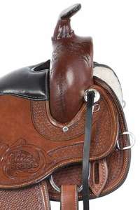 ADEEFA, juego de sillín inglés tallado a mano Premium de alta demanda, cuero con tachuelas occidentales, tamaño personalizado para asiento cómodo de caballo - Product Image 6