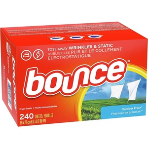 Feuilles assouplissantes pour sèche-linge Bounce, parfum Fraîcheur Extérieure, boîte de 240 unités - Product Image 1