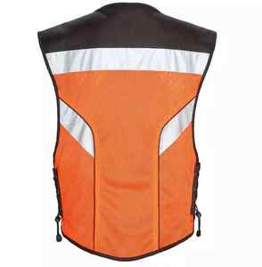 Chaleco DE SEGURIDAD multibolsillo con cremallera para hombre, ropa de trabajo, ropa de trabajo de verano, chaleco, chaqueta con diseño y tamaños personalizados - Product Image 3