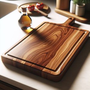 Customizable Logo Wood Creative Shape Acacia Wood Wall-<b>Mounted</b> Chopping <b>Board</b> Outstanding Vegetable Chopper in Bulk - Product Image 5