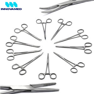 Pinzas Hemostáticas de Acero Inoxidable de 5.5 cm, Personalizadas, OEM, con Bloqueo, Certificación CE, Clase I Médica - Product Image 2