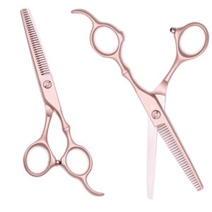 Ciseaux à effiler pour coiffeur en acier inoxydable, utilisés pour la coupe de cheveux, ciseaux à effiler professionnels - Product Image 6