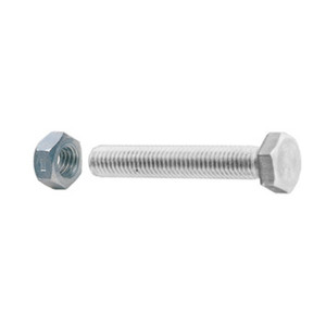 Viti a Metallo con Testa Esagonale 6x25 con Dadi (pz.15) - Product Image 1